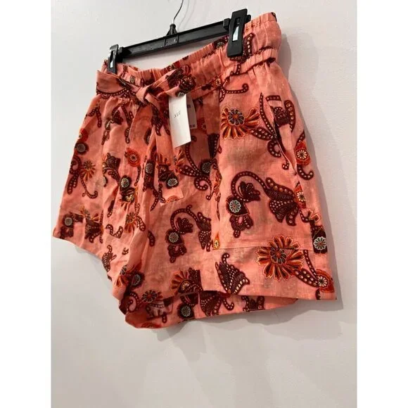 New A.L.C. Size 12 Barrett Shorts Sandstone Multi
